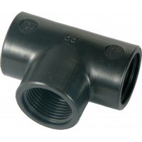 T - Conector con rosca (H-H-H)